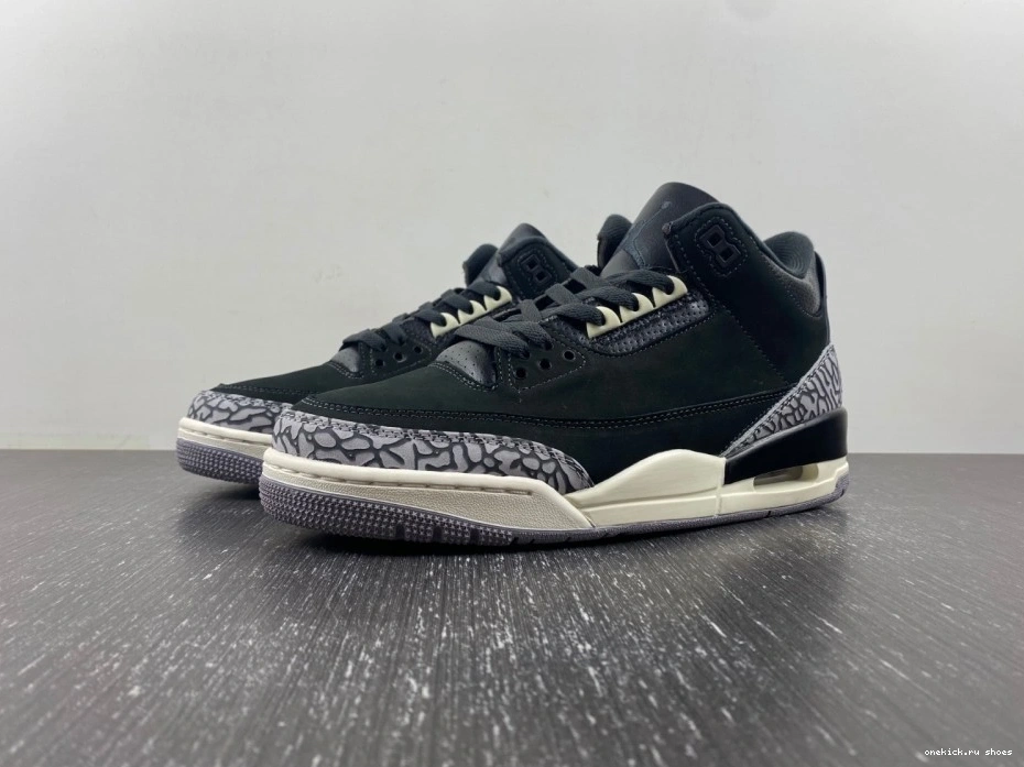 Cheap 3 Noir Jordan 3812 Retro CK9246-  Trendsetting Off 1014